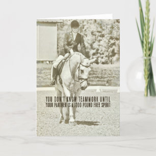 PARTNERS-Wenskaart Bedankkaart