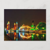 Partnerschap 's nachts briefkaart (Voorkant)