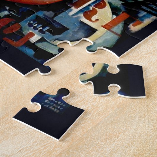 Parto da viola Bom Ménage ~1916 ~ Cubism Legpuzzel (Zijkant)