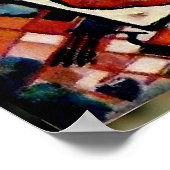 Parto de Viola Bom Menage, Cubism, Poster (Hoek)