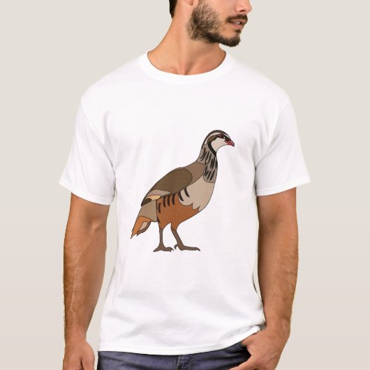 Partridge Bird T-shirt (Voorkant)