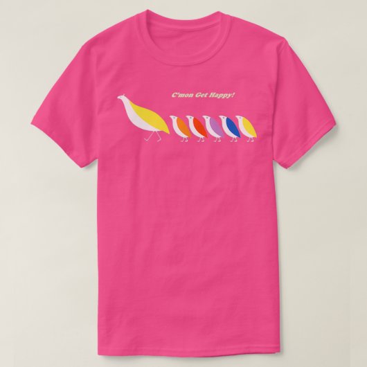 Partridge Family March of the partridges T-shirt (Design voorkant)
