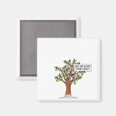 Partridge In A Pear Tree, Christmas Carol Singing  Magneet (Voorkant / Achterkant)