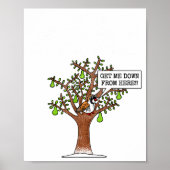 Partridge In A Pear Tree, Christmas Carol Singing  Poster (Voorkant)