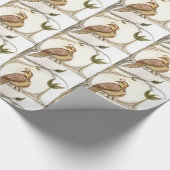 Partridge in een groene peer boom cadeaupapier (Hoek)