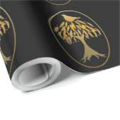 Partridge in een peergoud cadeaupapier (Rol Hoek)