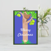 Partridge in een perenboomkerstkaart (Staand voorkant)