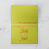 Partridge in een turfboom feestdagen kaart (Binnen)