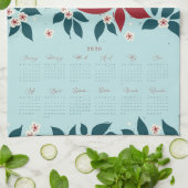 Partridge Pear Tree 2026 Calendar - Evergreen Theedoek (Gevouwen)