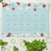 Partridge Pear Tree 2026 Calendar Theedoek (Gevouwen)