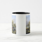 Partridge Shooting (olie op canvas) Mok (Midden)