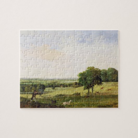 Partridge Shooting (olie op karton) Legpuzzel (Horizontaal)