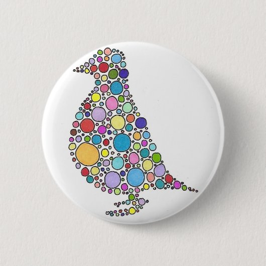 Partridgefamilie Ronde Button 5,7 Cm (Voorkant)