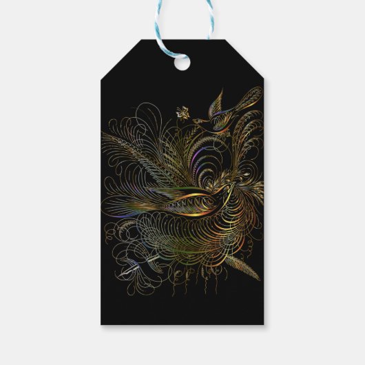 Partridges Cadeaulabel (Achterkant)