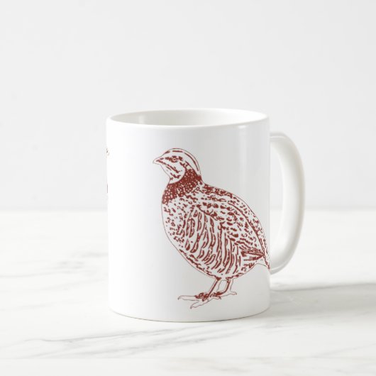 Partridges Koffiemok (Voorkant rechts)