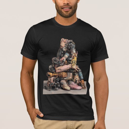 Parts & Co. – Post-Human Assemblage T-Shirt (Voorkant)