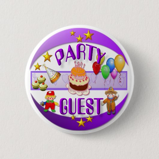 Partuy Guest ~ Button (Voorkant)