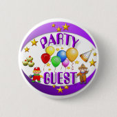 Partuy Guest ~ Button # 2 (Voorkant)