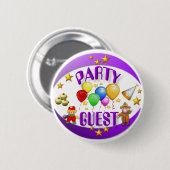 Partuy Guest ~ Button # 2 (Voorkant /achterkant)