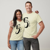 Party 5 uur Grappig T-shirt Party t-shirt (Unisex)
