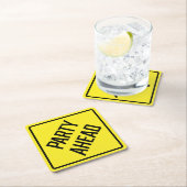 Party Ahead Paper-Onderzetter Kartonnen Onderzetters (Insitu)