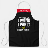 Party Alcohol Lover - Christmas Gift For Host Schort (Voorkant)