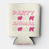 PARTY ANIMAAL Crackers Cookies Circus Zoo Birthday Blikjeskoeler (Voorkant)