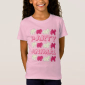 PARTY ANIMAAL Crackers Cookies Circus Zoo Birthday T-shirt (Voorkant)
