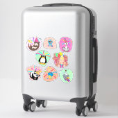 Party Animal 8 Pack Collectie Sticker (Koffer)