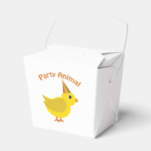 Party Animal Chick Bedankdoosjes