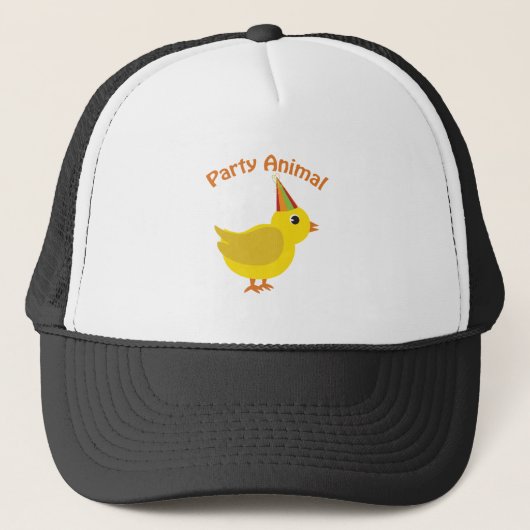 Party Animal Chick Trucker Pet (Voorkant)
