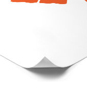 Party Animal: Cute & Funny Mexican Donkey Pinata Poster (Hoek)