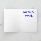 Party Animal Hyena Kaart (Binnen)