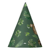 Party Animal Leopard Cheetah Wild Een Oerwoud Jong Feesthoedjes (Links)