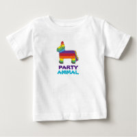 PARTY ANIMAL Rainbow Donkey Piñata Birthday Fiesta