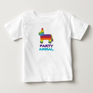 PARTY ANIMAL Rainbow Donkey Piñata Birthday Fiesta