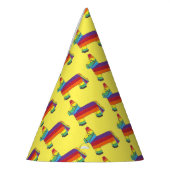 Party ANIMAL Rainbow Donkey Piñata Birthday Fiesta Feesthoedjes (Links)
