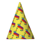Party ANIMAL Rainbow Donkey Piñata Birthday Fiesta Feesthoedjes (Rechts)
