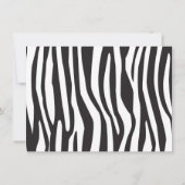 Party Animal Safari Birthday Bedankt (Achterkant)