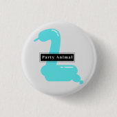 Party Animal Snake Button (Voorkant)