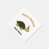 Party Animal Turtle Servet (Hoek)