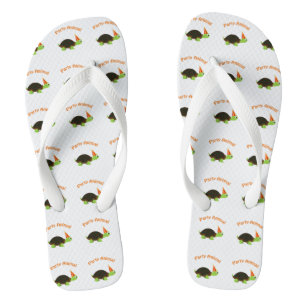 Party Animal Turtle Teenslippers