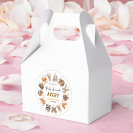 Party Animals 2nd Birthday | Cute Jungle Animal Bedankdoosjes