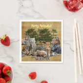 Party Animals Cocktail Napkins Servet (Insitu)