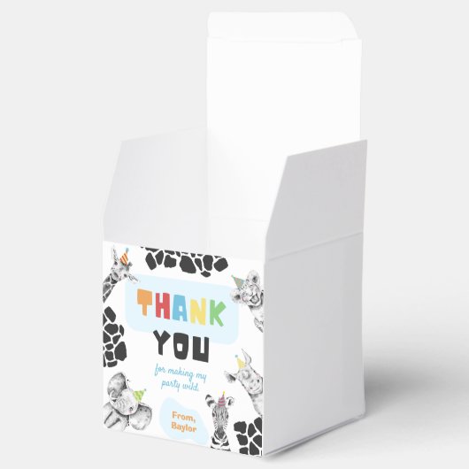 Party Animals - Hartelijk dank | Oerwoud Hartelijk Bedankdoosjes (Geopend)