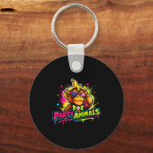 Party animals honkbal jersey sleutelhanger (Voorkant)