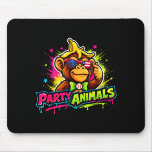 Party animals honkbalshirt muismat