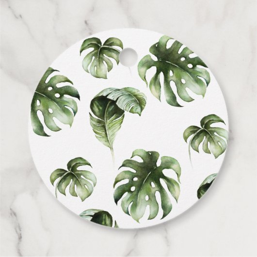 Party Animals Oerwoud Gepersonaliseerd Dank u Bedankjes Labels (Achterkant)