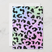 Party Animals Oerwoud Safari Wild Een 1e Verjaarda Kaart (Achterkant)