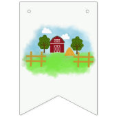 Party Animals Ready to Play Balls Rustic Farm  Vlaggetjes (Eerste vlag)